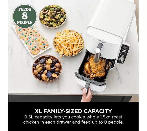Ninja Double Stack XL 9.5L Air Fryer | SL400UK